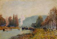 Sisley, Alfred - The Seine at Bougival